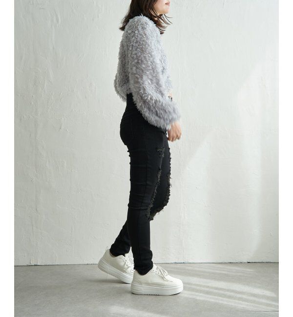 VENCE share style「カットフェザーショートプルオーバー」|その他|