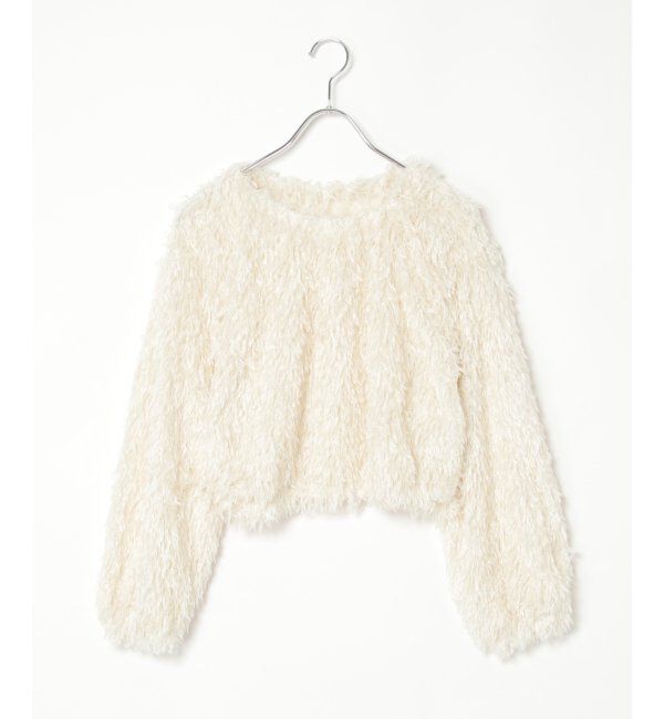 VENCE share style「カットフェザーショートプルオーバー」|その他|