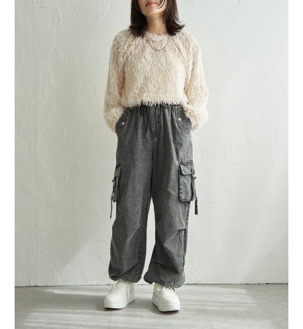 VENCE share style「カットフェザーショートプルオーバー」|その他|