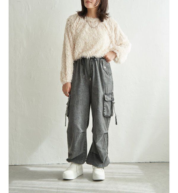 VENCE share style「カットフェザーショートプルオーバー」|その他|