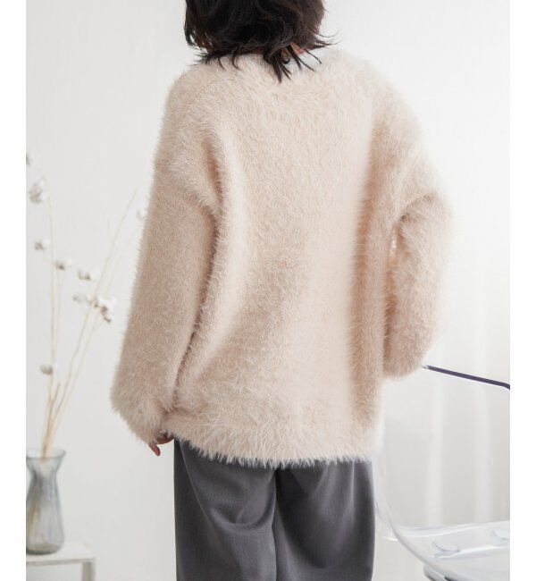 VENCE share style「シャギーカーディガン」|カーディガン|