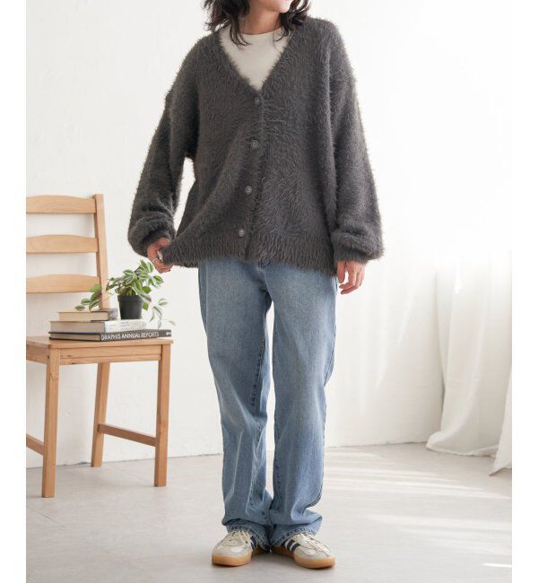 VENCE share style「シャギーカーディガン」|カーディガン|
