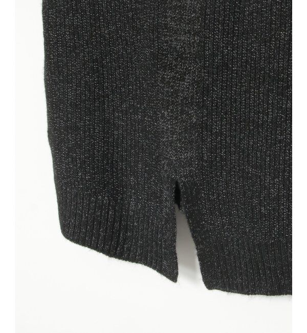 VENCE share style「【洗濯機で洗える】鹿の子ラメニット」|ニット・セーター|