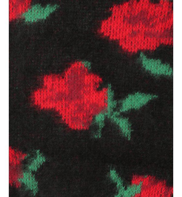 VENCE share style「レトロ花柄ジャガードカーディガン」|カーディガン|