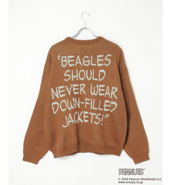 VENCE share style「PEANUTS ピーナッツ SNOOPY スヌーピー TPクルーネックニット」|その他|