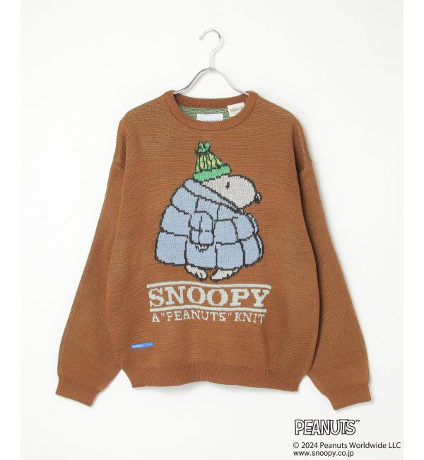 VENCE share style「PEANUTS ピーナッツ SNOOPY スヌーピー TPクルーネックニット」|その他|