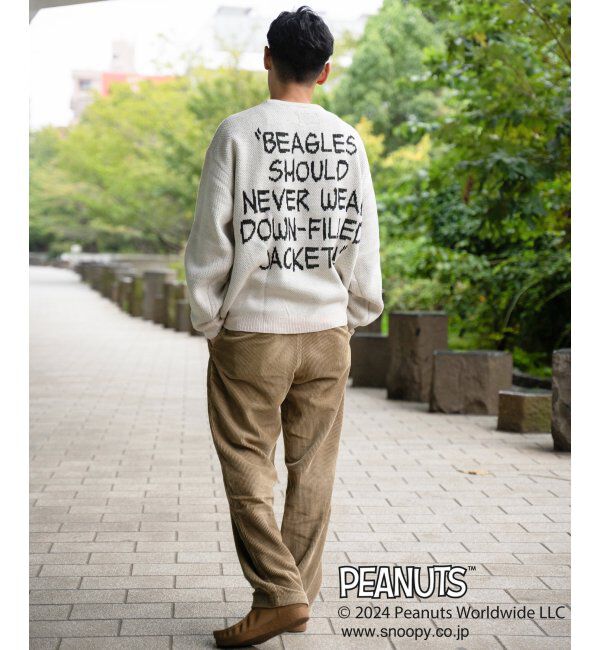 VENCE share style「PEANUTS ピーナッツ SNOOPY スヌーピー TPクルーネックニット」|その他|