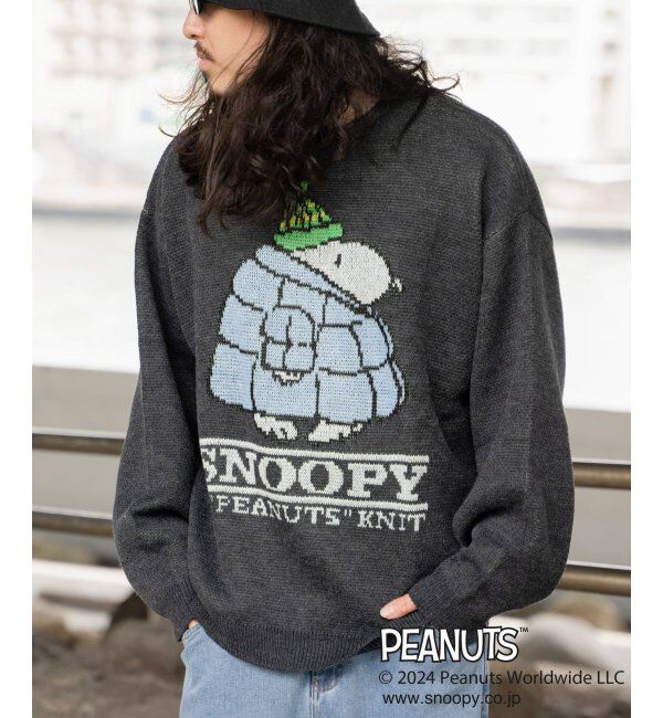 VENCE share style「PEANUTS ピーナッツ SNOOPY スヌーピー TPクルーネックニット」|その他|
