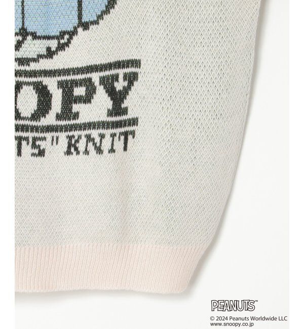 VENCE share style「PEANUTS ピーナッツ SNOOPY スヌーピー TPクルーネックニット」|その他|
