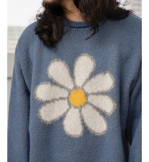 VENCE share style「グラフィックモヘアライクニット」|その他|