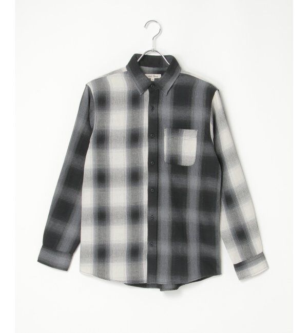 VENCE share style「オンブレーチェックレギュラーシャツ」|シャツ・ブラウス|ソノタ