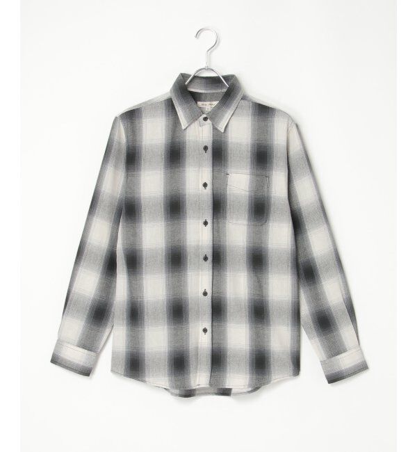 VENCE share style「オンブレーチェックレギュラーシャツ」|シャツ・ブラウス|