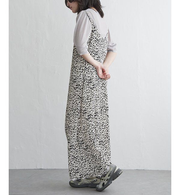 VENCE share style「スムースプリーツキャミワンピース」|ワンピース|オフホワイト