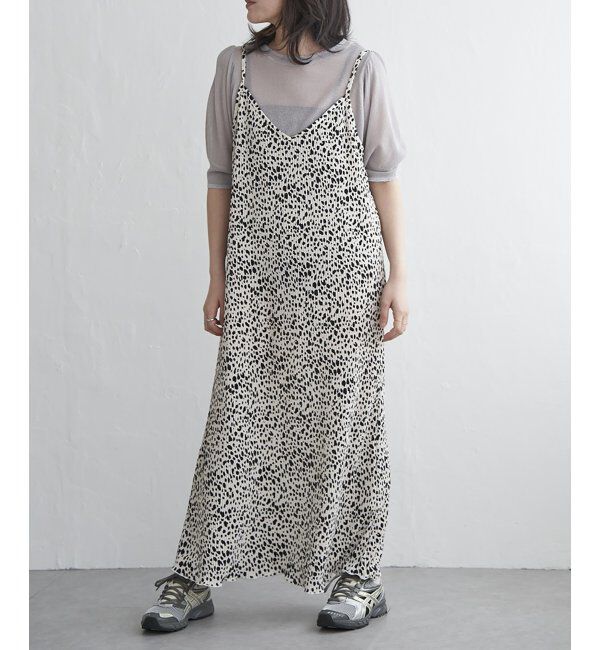 VENCE share style「スムースプリーツキャミワンピース」|ワンピース|