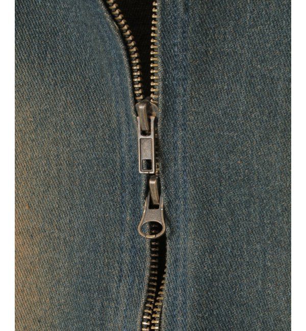 VENCE share style「デニムジップパーカー」|ブルゾン・スタジャン|