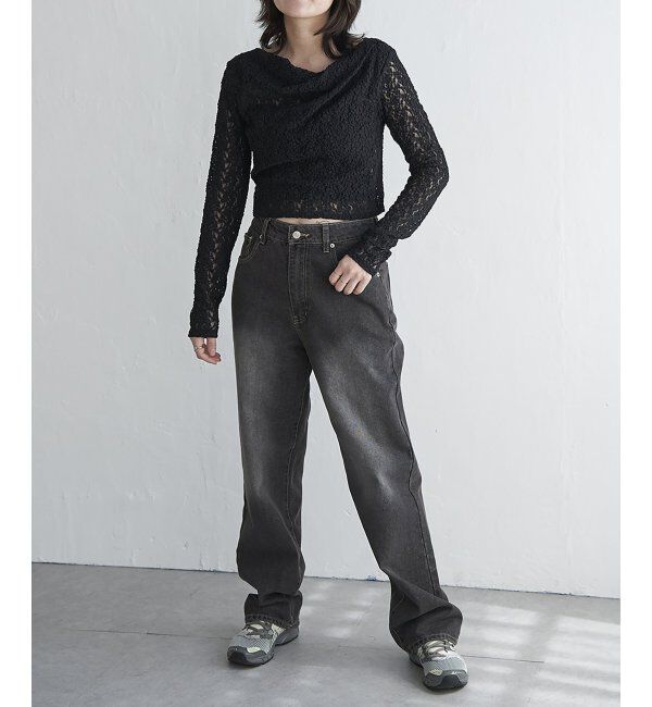 VENCE share style「レースドレープオフショル」|その他|