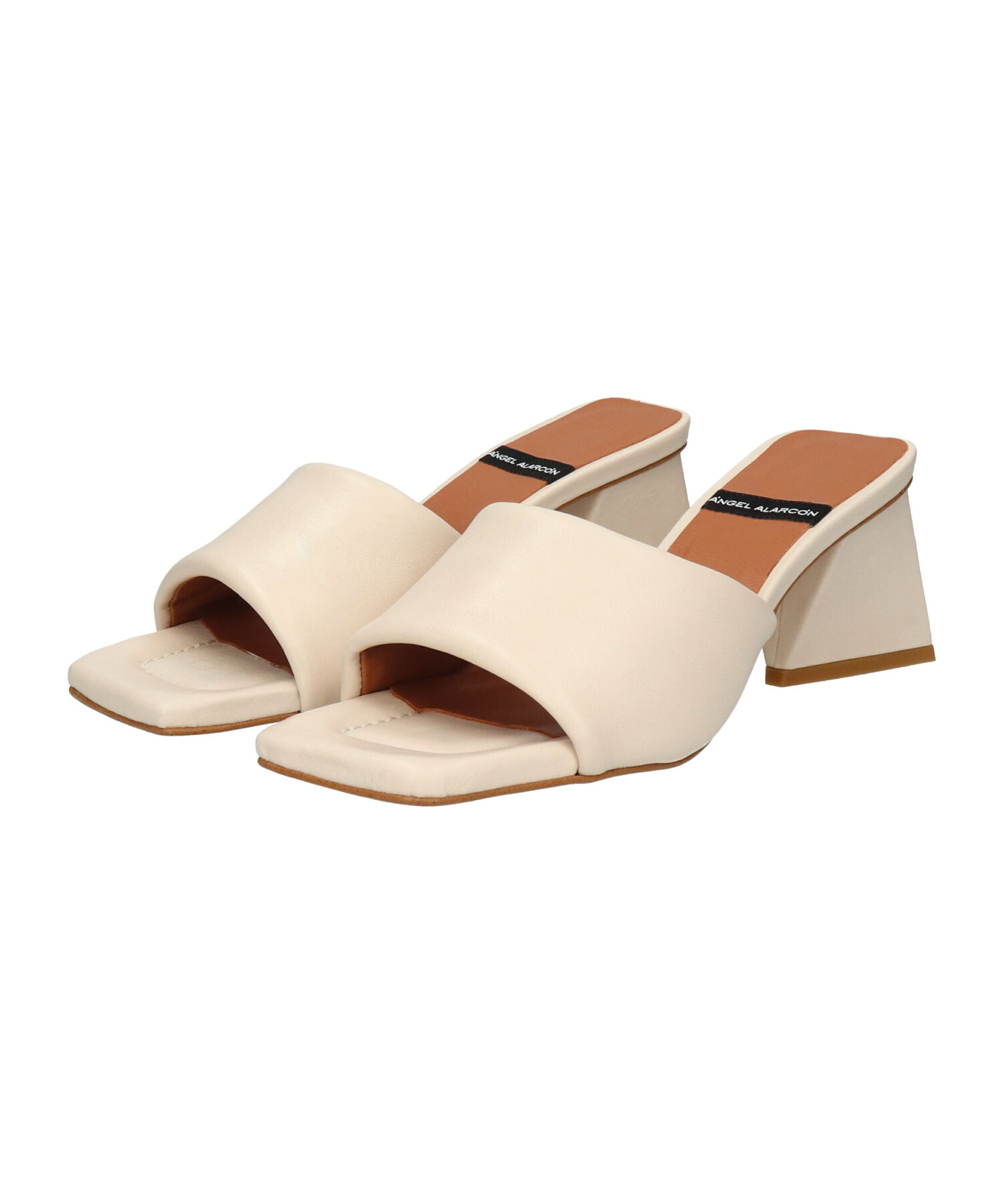 IMPORT SELECT「【ANGEL ALARCON】スクエアトウミュールサンダル(D52306)」|サンダル|