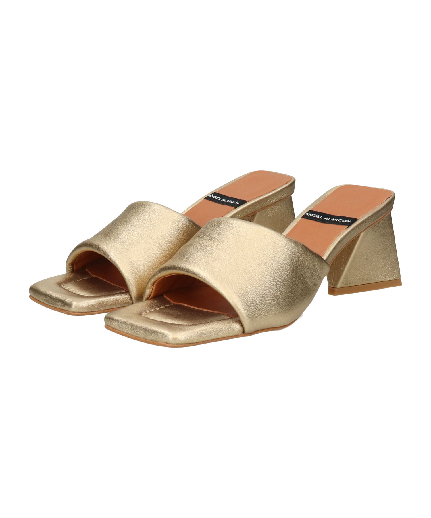 IMPORT SELECT「【ANGEL ALARCON】スクエアトウミュールサンダル(D52306)」|サンダル|