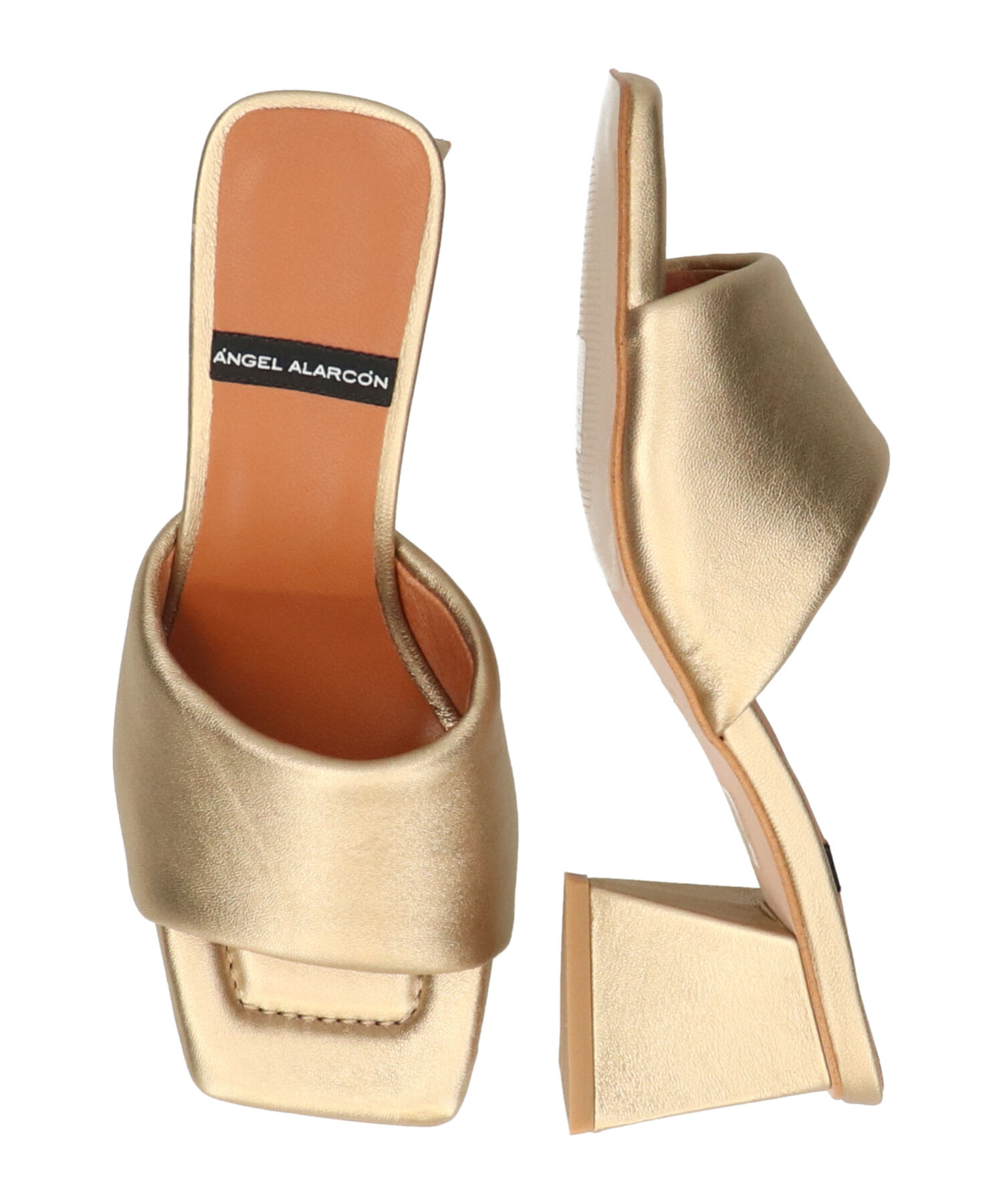 IMPORT SELECT「【ANGEL ALARCON】スクエアトウミュールサンダル(D52306)」|サンダル|