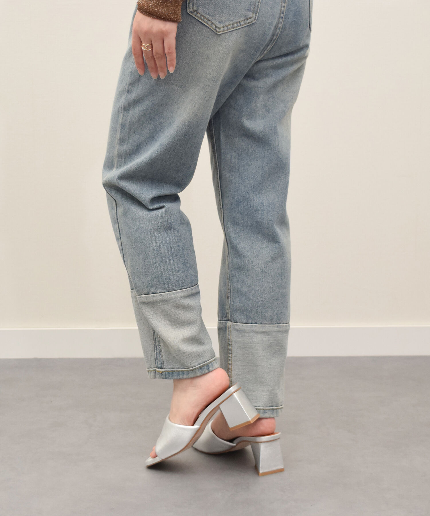 IMPORT SELECT「【ANGEL ALARCON】スクエアトウミュールサンダル(D52306)」|サンダル|