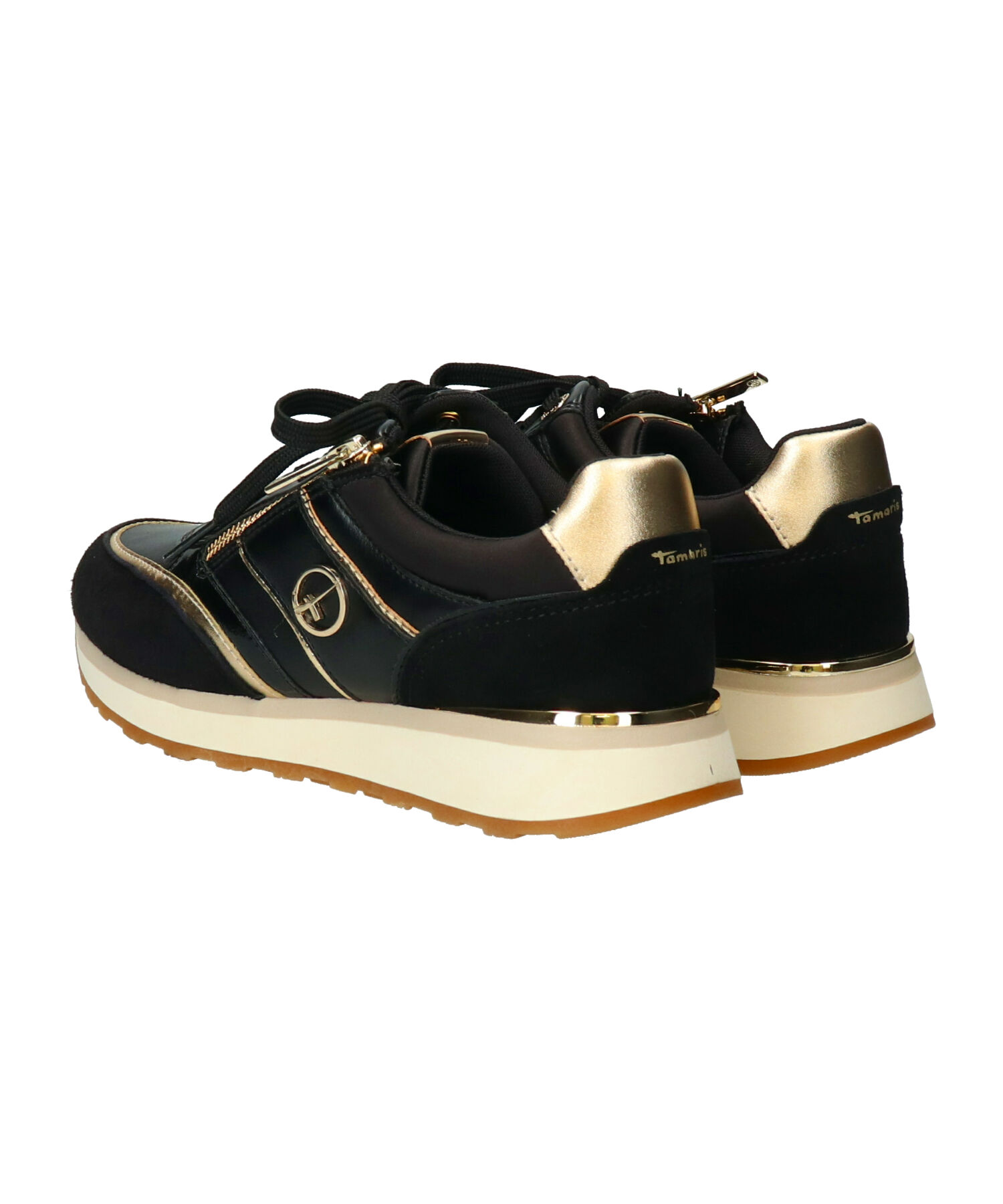 IMPORT SELECT「【Tamaris】サイドジップロゴスニーカー(455801)」|スニーカー|