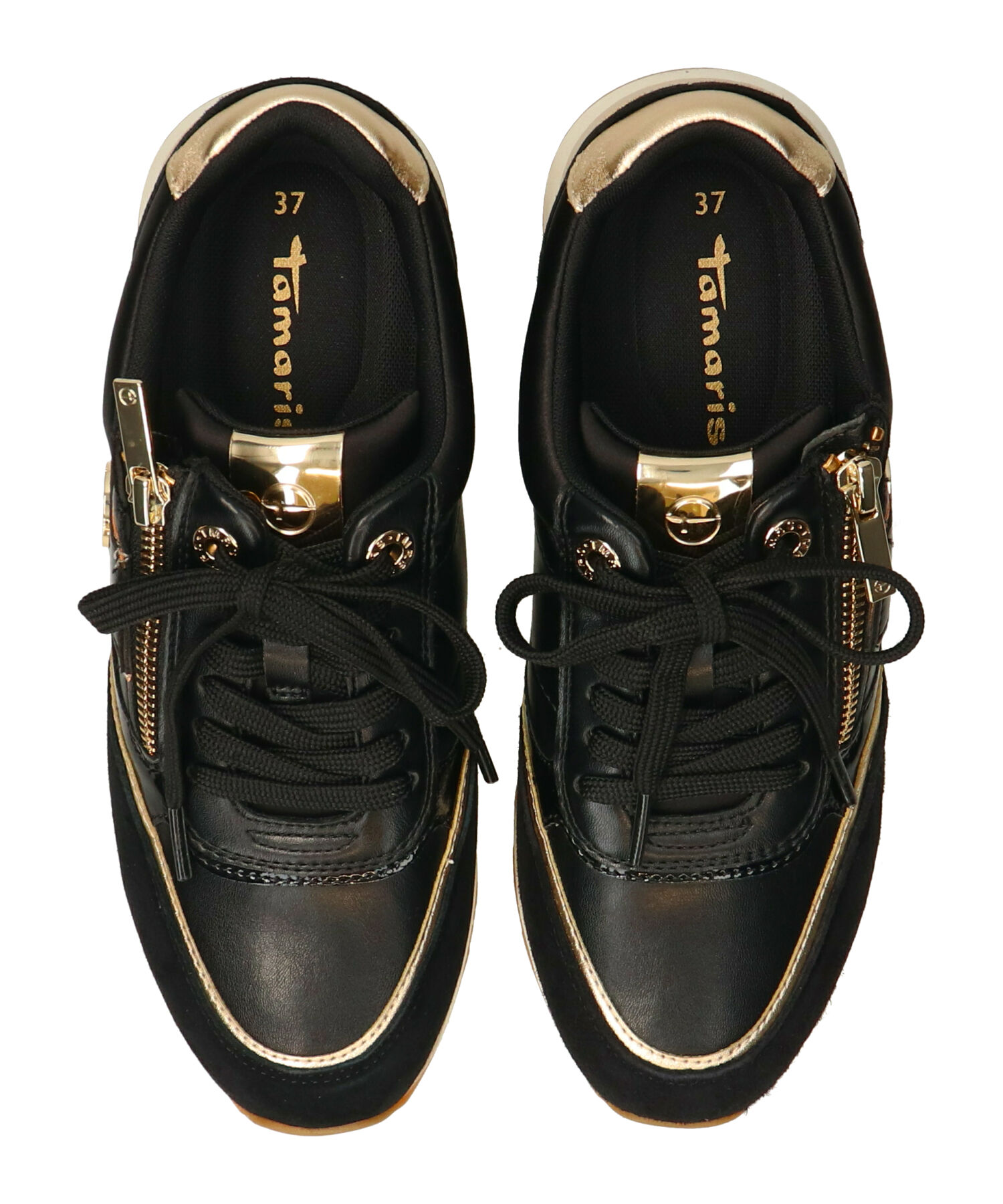 IMPORT SELECT「【Tamaris】サイドジップロゴスニーカー(455801)」|スニーカー|