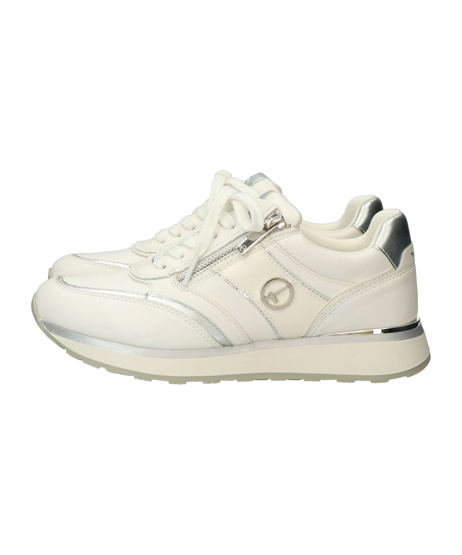 IMPORT SELECT「【Tamaris】サイドジップロゴスニーカー(455801)」|スニーカー|