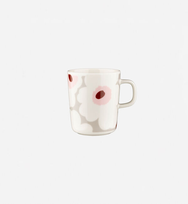 Marimekko「【日本限定】Unikko マグカップ 250ml」|その他|ﾎﾜｲﾄ&times;ﾗｲﾄｸﾞﾚｰ