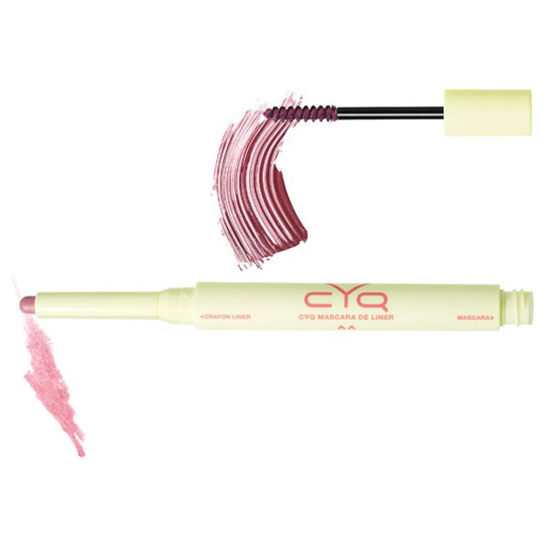  「CYQ MASCARA DE LINER 02 Rose Framboise (2.32g(マスカラ：1.8g＋クレヨンライナー：0.52g))」|マスカラ・まつげ|
