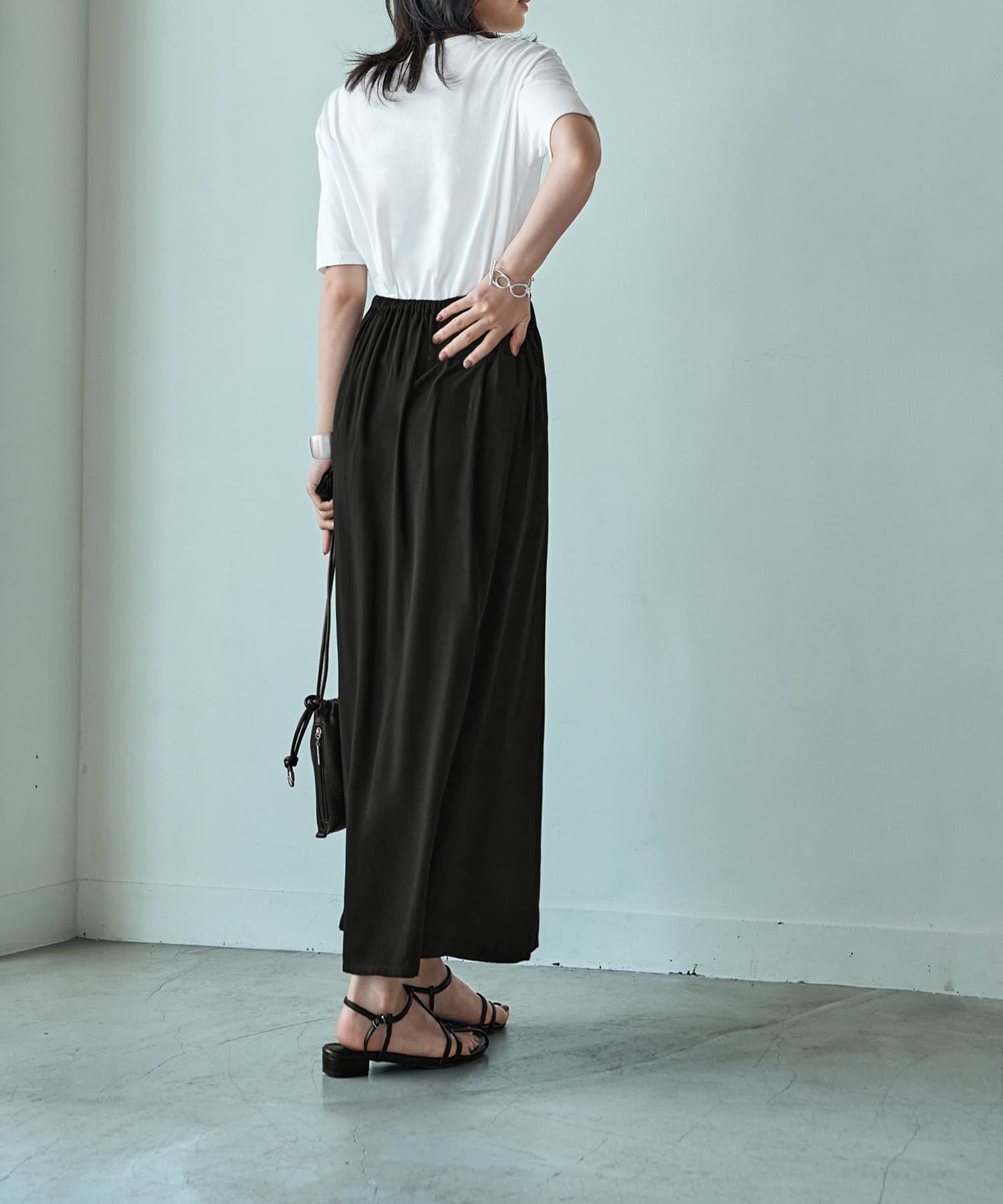 STYLE DELI「薄手なセンシュアルロング丈スカート」|スカート|