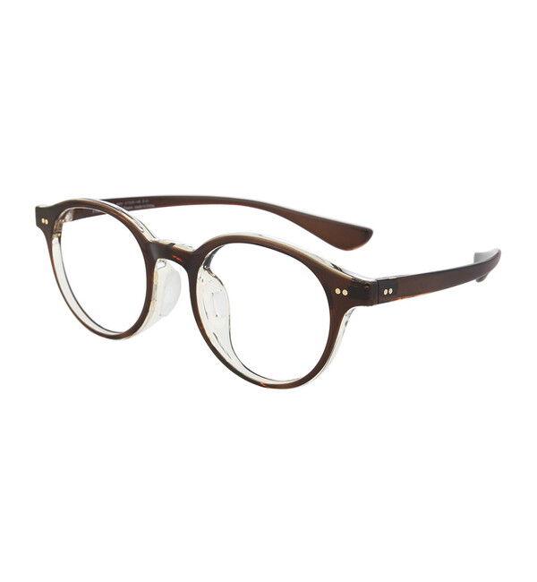  「ボストン型 軽量 メガネ｜おうち時間を快適に過ごす ズレ落ち防止 レンズ交換券付き」|メガネ|