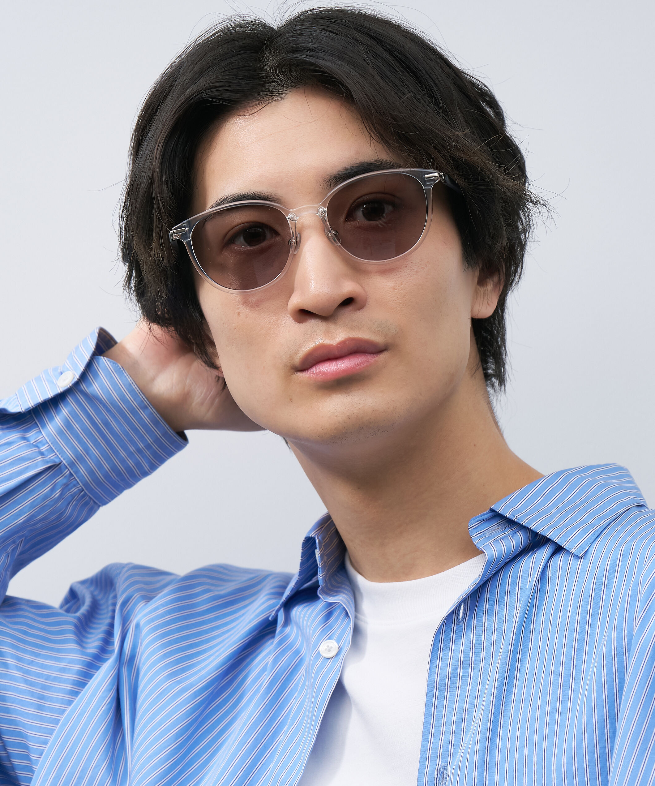  「SUNCUTGlasses/UV100%CUT ボストン型 サングラス | カラーレンズ｜紫外線対策 UVカット」|サングラス|