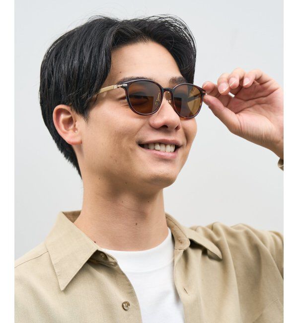  「SUNCUTGlasses/UV100%CUT ボストン型 サングラス | カラーレンズ｜紫外線対策 UVカット」|サングラス|