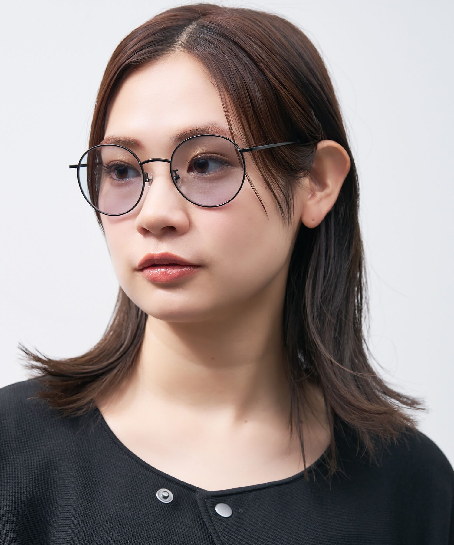  「ボストン型 丸型 サングラス ※一部カラーのみ色が変わる調光レンズ搭載 UVカット 紫外線対策｜SUNGLASSES 」|サングラス|ブラック系その他