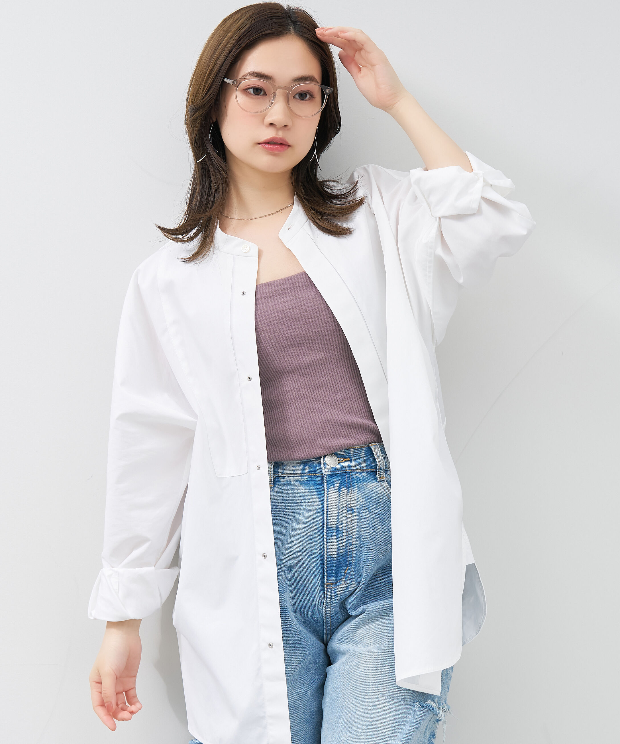  「ボストン型 メガネ｜やわらかいラインのボストンフレーム  レンズ交換券付き」|メガネ|