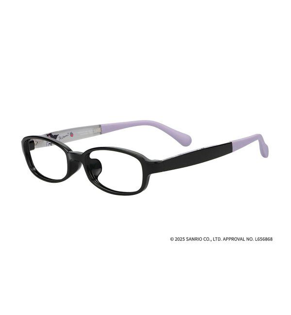  「[クロミ モデル]型 メガネ サンリオ キッズ 子供用 眼鏡 Sanrio Characters  レンズ交換券付」|メガネ|