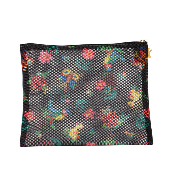 FEILER「ハイジ　メッシュ転写プリントポーチ　HEMP-191327」|ポーチ|