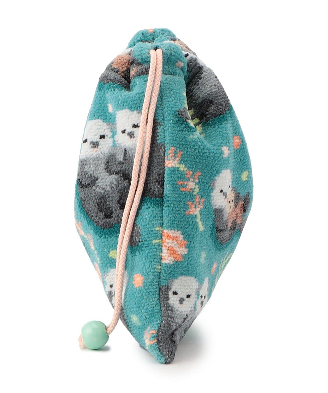 LOVERARY BY FEILER「プカプカラッコ　巾着　L/PPR-253069」|ポーチ|