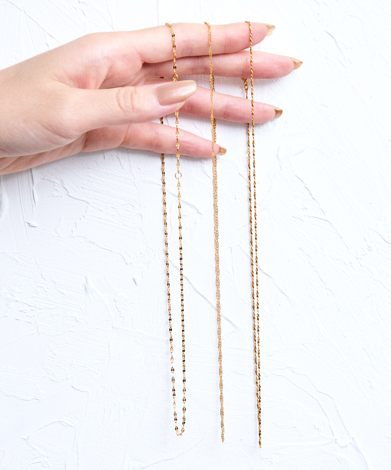 JUPITER「【SV】ペタルチェーンネックレス<41.5cm(調節した時の長さ38㎝)>」|ネックレス|