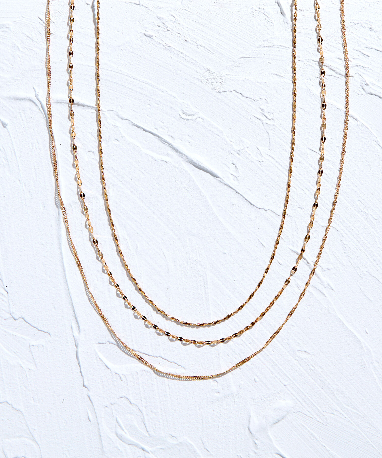 JUPITER「【SV】ペタルチェーンネックレス<41.5cm(調節した時の長さ38㎝)>」|ネックレス|