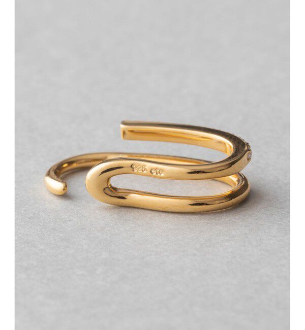 ete「ビジュー ライナーカフ」|イヤーカフ|