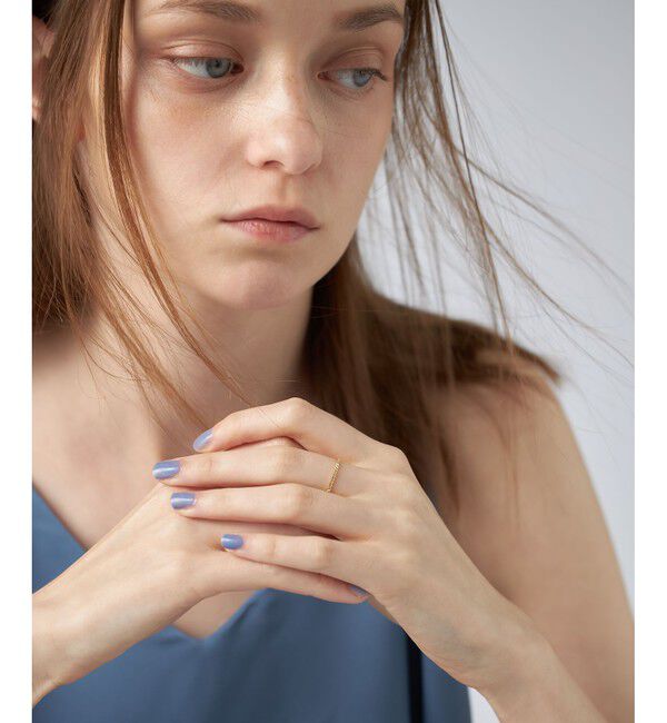 ete「[クレール]K18YG エレガンスカット リング」|リング|