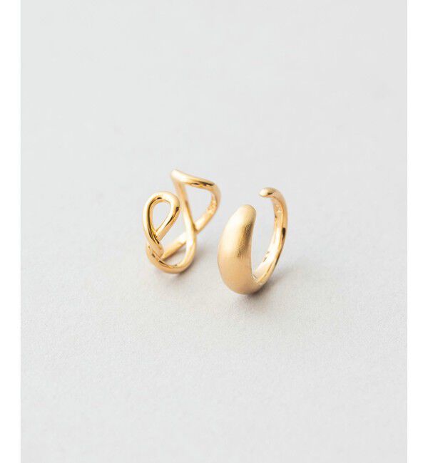 Jouete「チュージング イヤーカフス」|イヤーカフ|イエローゴールド