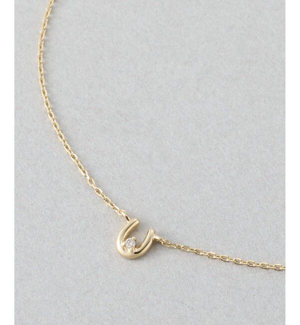 Jouete「K10YG ブレスレット ダイヤモンド ホースシュー」|ブレスレット・バングル|