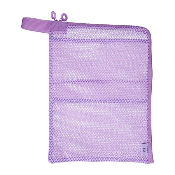  「マルチポーチ・Ａ４／メッシュコレクション」|ポーチ|パープル