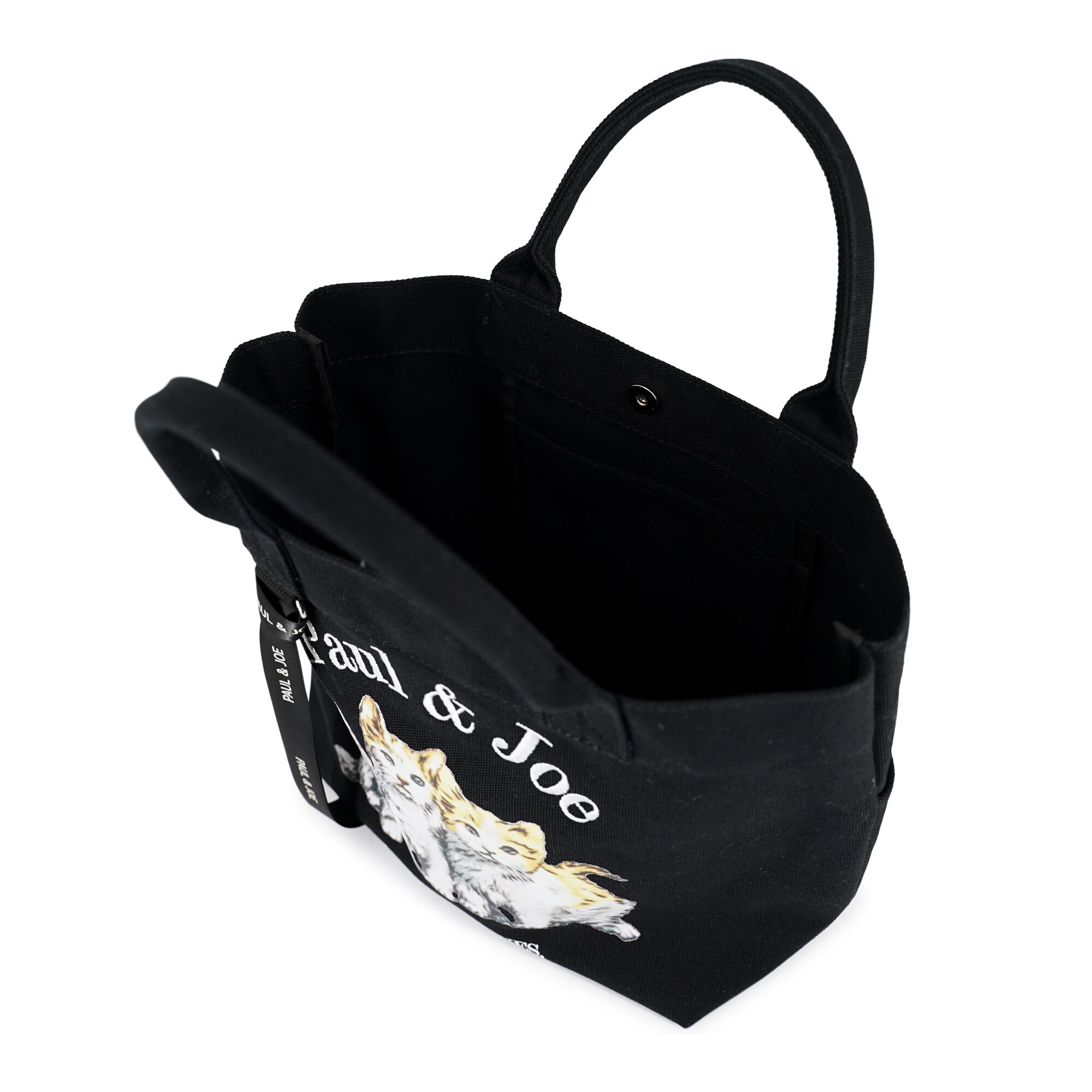 PAUL&JOE「キャンバスミニトート／スリーキャッツ」|トートバッグ|