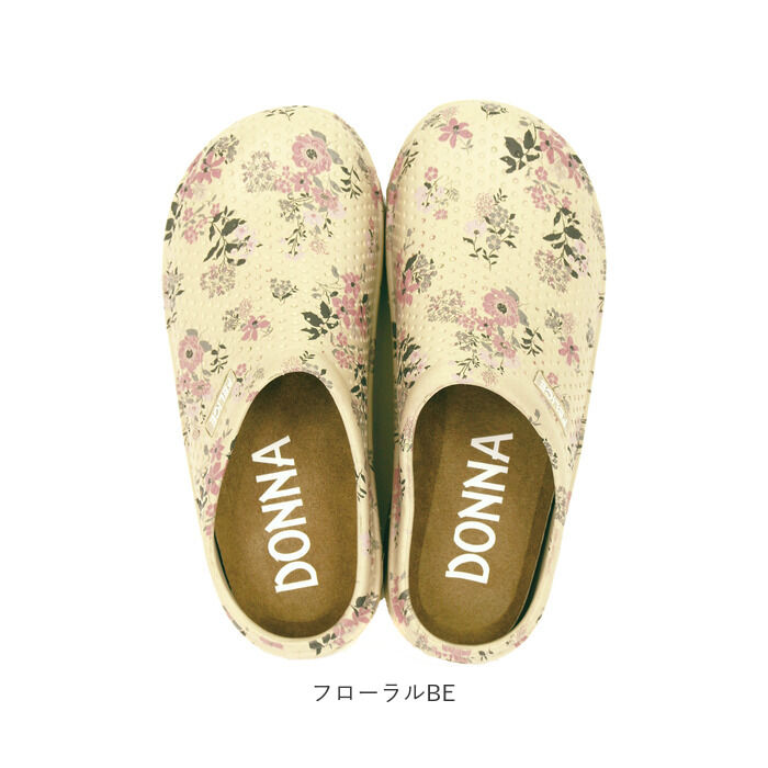 BACKYARD FAMILY「サンダル レディース つっかけ 通販 ぺたんこ おしゃれ スリッポン サボサンダル かわいい 花柄」|スリッポン|