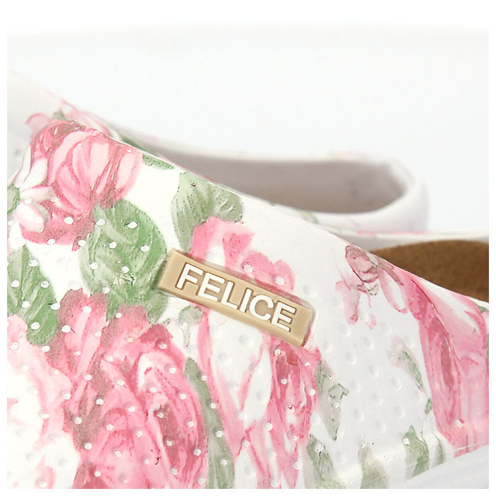 BACKYARD FAMILY「サンダル レディース つっかけ 通販 ぺたんこ おしゃれ スリッポン サボサンダル かわいい 花柄」|スリッポン|