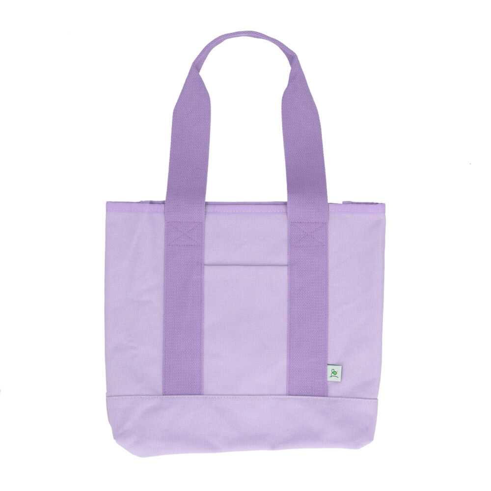 BACKYARD FAMILY「トートバッグ キャンバス 無地 通販 キャンバストートバッグ 多収納 キャンバストート」|トートバッグ|パープル1