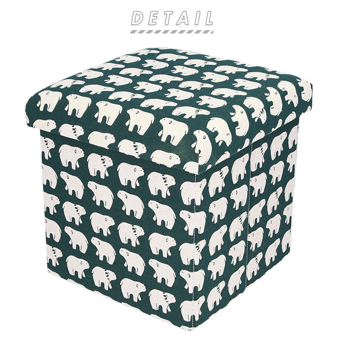 BACKYARD FAMILY「スツール 収納 おしゃれ 通販 椅子 折りたたみ かわいい 北欧風 四角 折りたたみ椅子」|その他|